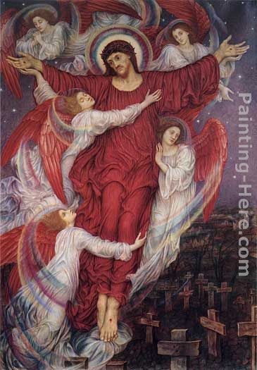 Evelyn de Morgan The Red Cross